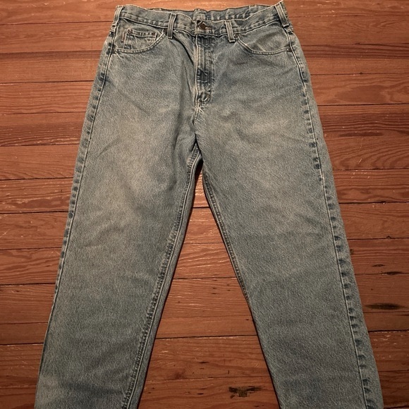 36x30 Carhartt Relaxed Fit Denim Workwear Jeans TAG - Picture 2 of 11